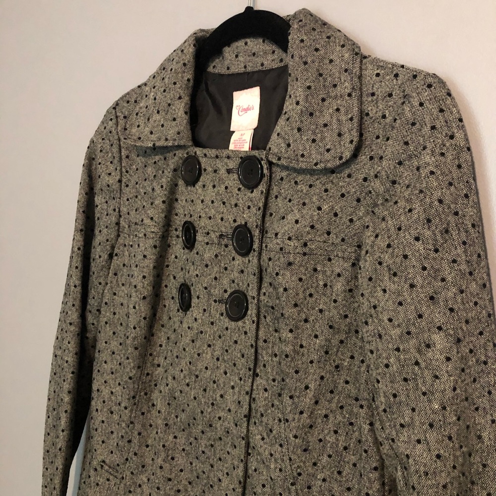 Polka dotted jacket